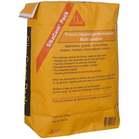SIKA SikaCem Hochleistungs-Vormischpackung - 25kg (1/2)