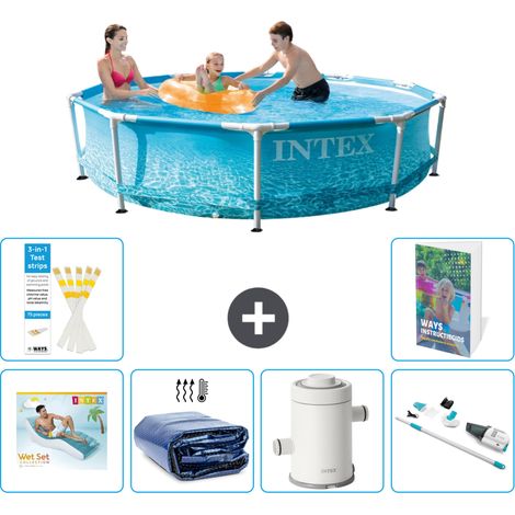 Frame Pool Rund - 305x76 cm - 7-teilig S87