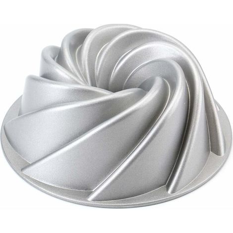 9 Inch Non-Stick Fluted Cake Pan Round Cake Pan Specialty and Fancy Cake Pan (1/5)