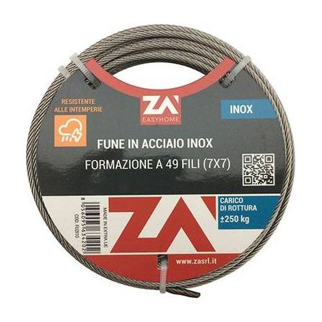 FUNE ACCIAIO INOX