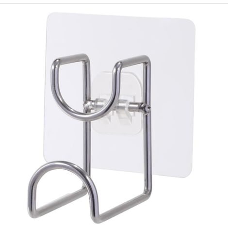 Set di 4 ganci in acciaio inox per lavello e spugna (1/5)