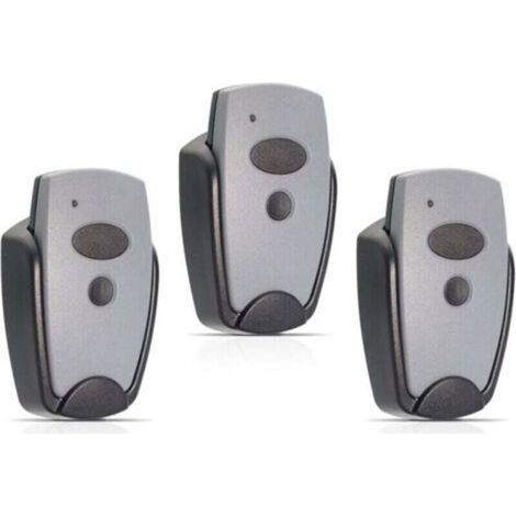 Set mit 3 Fernbedienungen für Marantec Garagentoröffner, 868,3 MHz, 2 Kanäle, kompatibel mit Marantec Digital 302 384 304 313 321 323 131