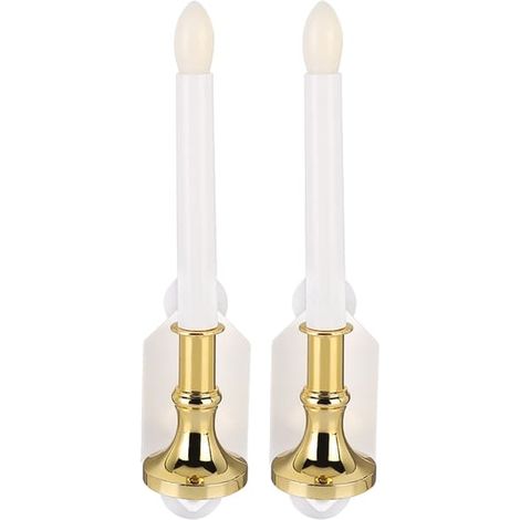 Lot de 2 ampoules solaires sans flamme pour éclairage extérieur, décoration intérieure et extérieure. (1/5)
