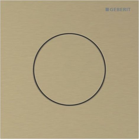 GEBERIT 246118QF1 Type 40 Plaque de commande pour chasse d'eau pneumatique UR-Strg. (1/4)