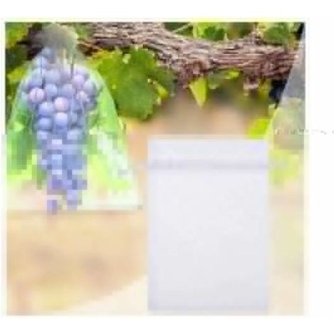 Sac de Protection Fruits Organza - 100 sachets - 30cm x 20cm - Transparent (1/4)