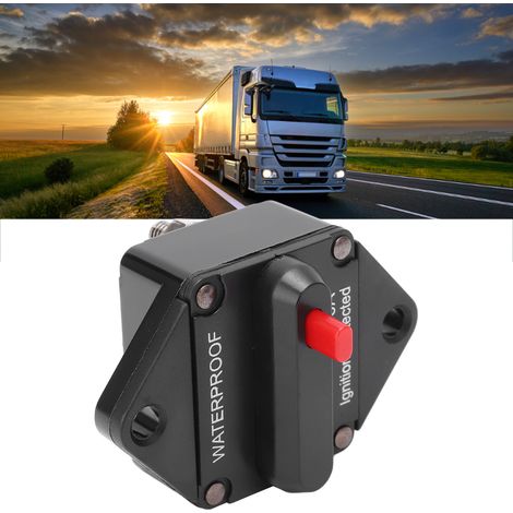 Der automatische Schutzschalter für Auto-Audiosysteme eignet sich für 150-A-Anwendungen wie Autoscheinwerfer, Kühlschränke und Ventilatoren. (1/5)
