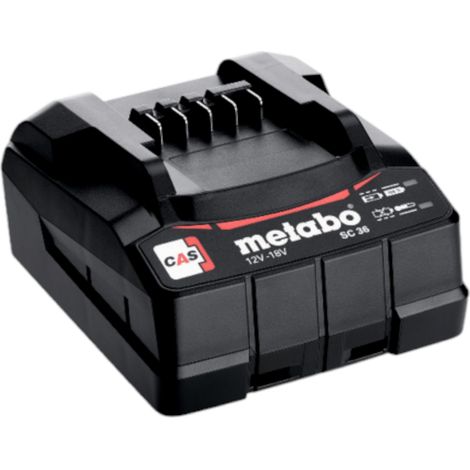 Cargador Metabo SC 36 12 - 18 V 3,0 A para baterías de iones de litio