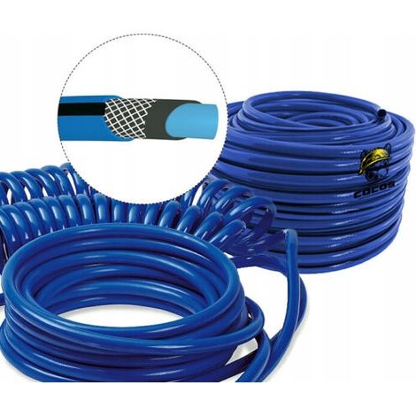Tuyau pneumatique de compresseur 10 mm 1 m (1/5)