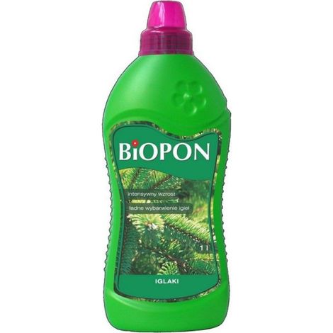 Engrais Liquide Conifères - Azote 6,5 % - Phosphore 4 % - Potassium 4,5 % - Pour Arbres Et Arbustes Conifères - 1 L