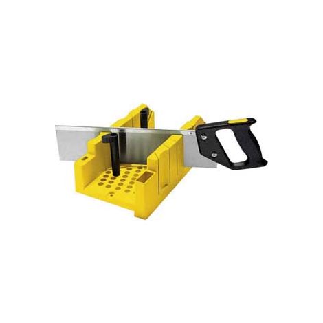 DIMA TAGLIACORNICI IN ABS CON SEGA A DORSO  mm.300 sega a dorso (120600)    STANLEY