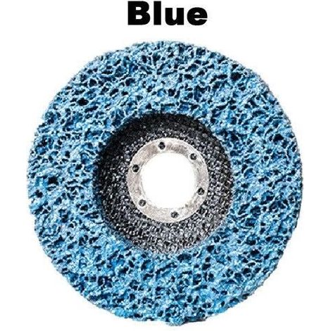 Accessoires pour meuleuses,Disque en Poly pour peinture,roue Abrasive,pour meuleuse d'angle,métal poli,pour - BLUE-115x22mm-5pcs