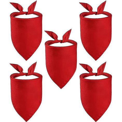 Pañuelos para perros lavables de algodón con forma de triángulo. Bufandas reversibles para perros. (1/5)