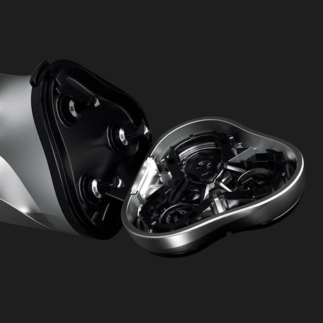 Decdeal Tête de rasoir de rechange Blackstone 3, rasoir électrique amovible et lavable, lame flottante 3D, accessoire uniquement (1/5)