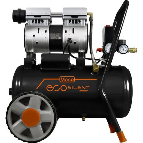 Compresseur d'air silencieux Vinco "KWU750-24L" 24L 1HP (1/2)