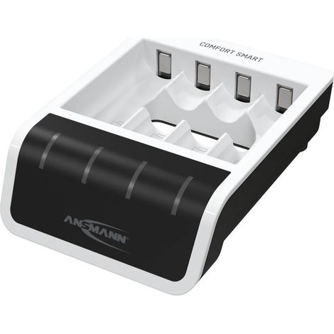 Ansmann Comfort Smart Caricabatterie universale NiMH Ministilo (AAA), Stilo (AA) (1/5)