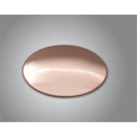 Systemceram Sink Cover kleiner Ablauf Kupfer