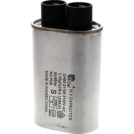 DE DIETRICH, CONDENSATEUR Micro onde 1.05uf 1,10uf 2100 VAC (1/2)