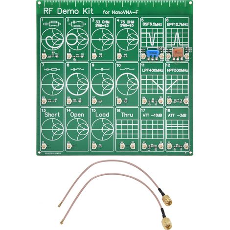 Kit de Démonstration RF pour Apprentissage avec Analyseur de Réseau Vectoriel (1/5)