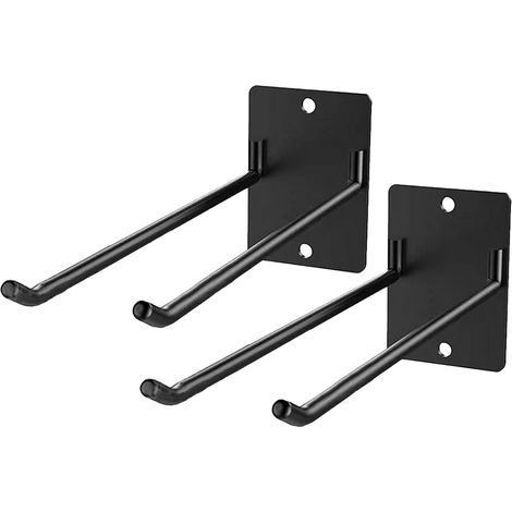 Rack De Rangement Pour Outils De Jardin - Support Mural En Fer - Pour Pelle Râteau Balai - 2 Pièces (1/5)