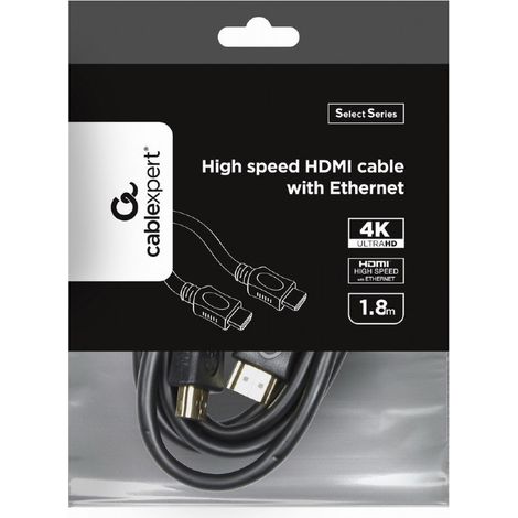 Gembird CC-HDMI4L-6 HDMI cable 1.8 m HDMI Type A (Standard) Black (1/4)