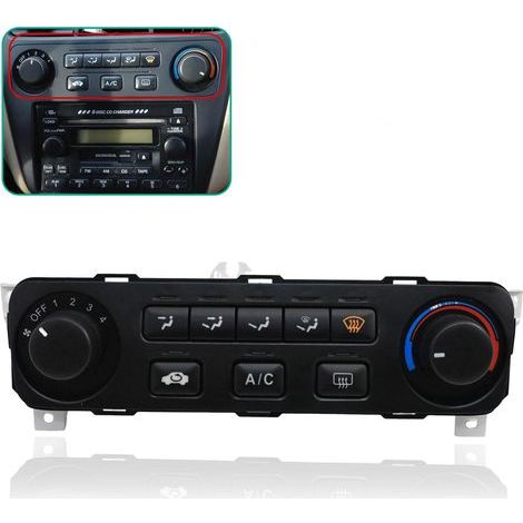 Steuermodul für Heizung und Klimaanlage 79600-S84-A21ZA, kompatibel mit Honda Accord 2000–2001, Bedienfeld für Heizung und Klimaanlage, HVAC-Bedienfeld 79600S84A21ZA (1/5)