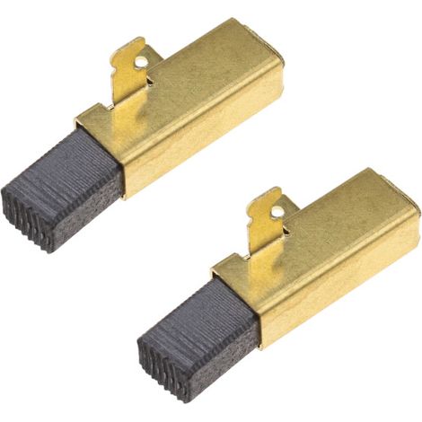 2x Trade-Shop Motorkohlen / Kohlebürsten 6,3 x 8 x 17,5mm für viele Festool Oberfräse Handkreissäge Schwingschleifer Rührwerk Exzenterschleifer (1/3)