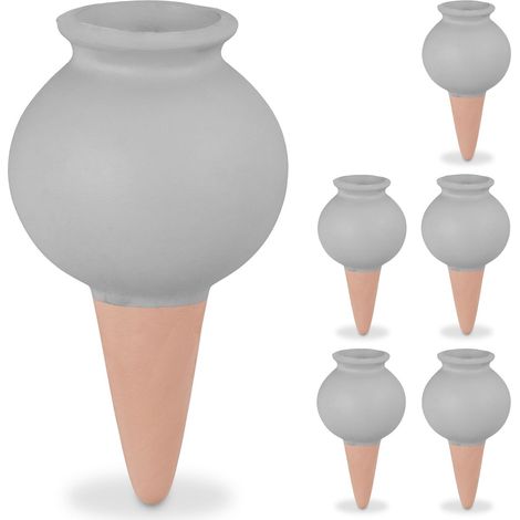 Juego de 6 puntas de arcilla para riego