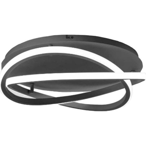 Plafonnier moderne gea luce atia pm n led plafonnier en aluminium et silicone