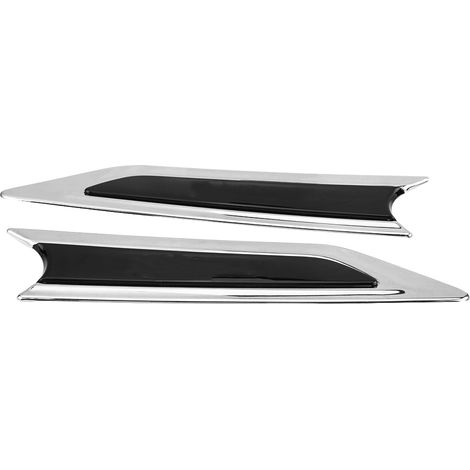 2 autocollants emblème capot latéral carrosserie pour Honda CRV 2017, garniture chromée, kit de 2 pièces (1/5)