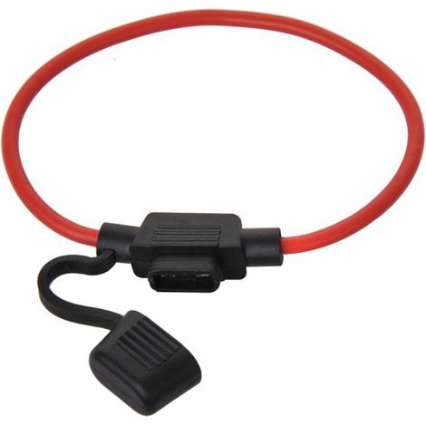 PROPLUS SICHERUNGSHALTER IN-LINE MINI 20CM ROT