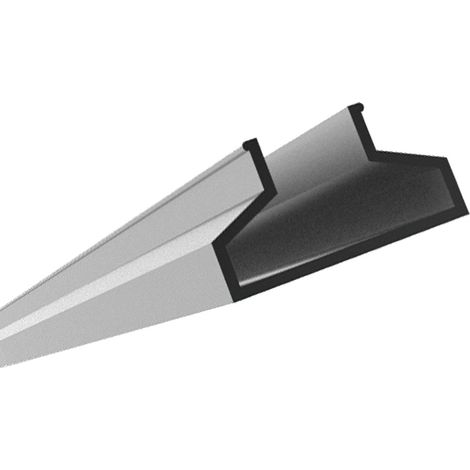 Profilé trapèze en aluminium, brut, lg 1000mm HOMEWELL
