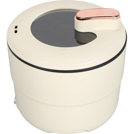 Cuiseur à Riz électrique, Petit Cuiseur à Riz, Marmite Anti-brûlure Double Couche de 1,8 L, Marmite électrique pour Nouilles, Soupe, Ragoût, Cuisson à la Vapeur (1/5)
