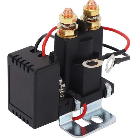 Coupe-circuit batterie auto 12V 500A, relais télécommandé étanche, interrupteur principal de déconnexion avec télécommande pour voiture (1/5)