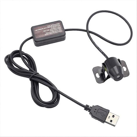 Mini projecteur laser LED USB pour voiture, ambiance étoilée, avec télécommande, éclairage de plafond pour véhicule (1/5)