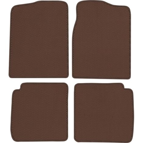 Tappetini dedicati per Suzuki Vitara I SUV 5 porte dal 1990 al 2000 - EVA A NIDO D'APE MARRONE (1/5)