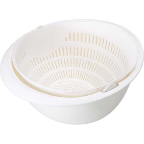 Panier pliable multifonction pour vaisselle, cuillère égouttoir et panier de rangement (1/4)