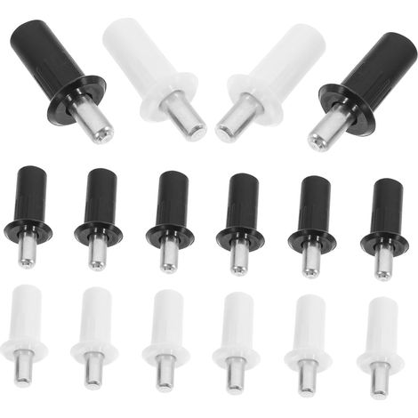16 pièces Kit de Réparation Goupilles pour Volets Accessoires Quincaillerie Porte et Fenêtre Télescopique Abs et Acier Inoxydable Facile à Installer pour Portes Pliantes et (1/5)