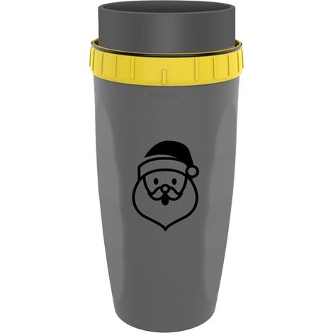 Tasse à café - Tasse Twist Close de 300 ml avec paille à café thermique, tasse à fermeture torsadée Portable étanche pour filles, hommes, femmes, garçons (1/5)