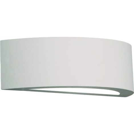 Applique murale Nowodvorski GIPSY plâtre blanc E27 60W (1/3)