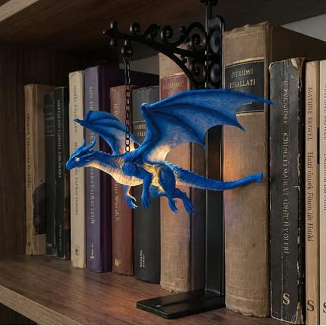 New hanging purple dragon book lamp acrylic pendant - D 23.525.55.5cm - D