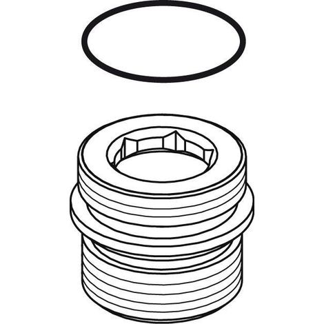 IS Nippel M22x1/G1/2 Set Chrom