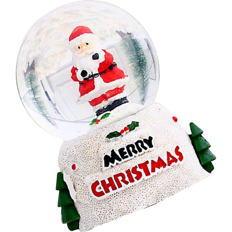 Boule de Noël lumineuse en cristal, boule en verre anglais, décoration de bureau, cadeau de Noël pour enfants, petit cadeau pour homme âgé (1/5)
