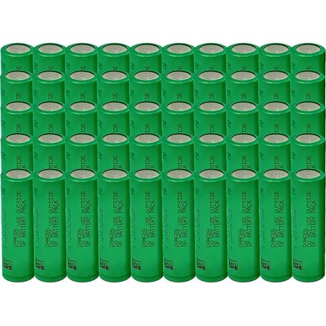 Batería de iones de litio, capacidad de 3000 mAh, recargable, 50 unidades, 3,7 V-b (1/2)