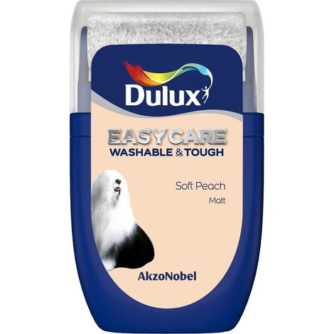 Dulux Easycare Washable Tough Matt Tester Pot - 30ml - Soft Peach
