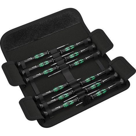 Wera Kraftform Micro 12 Universal 1 juego de destornilladores electrónicos - 073675