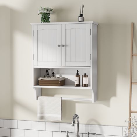 mobile contenitore 56,8 cm salvaspazio ripiani regolabili OKMYHOME (1/5)