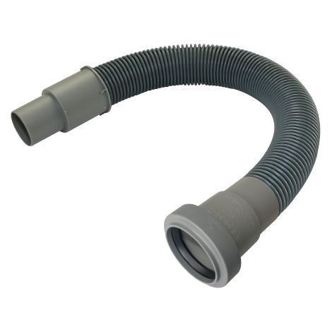 Flexible raccord d'alimentation HT, 1000 mm, manchon DN 50, extrémité conique DN 40/50, gris (1/2)