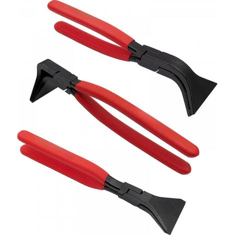 Pince à plier les tôles, 3 pièces à coudre manuelles Outil à tôle avec mâchoires droites, 45° et 90°, pour couvreurs, plombiers et (1/4)