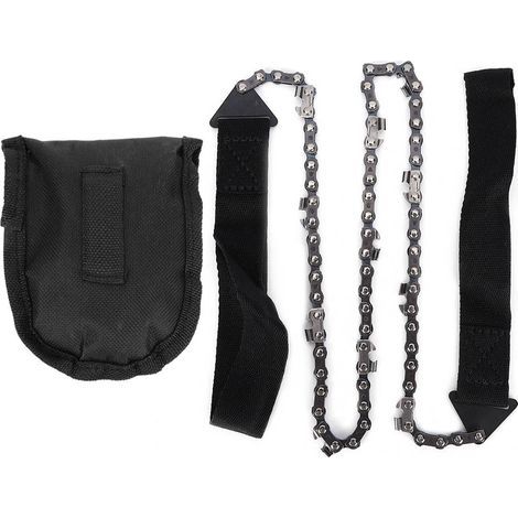 Portable outdoor survival chain, hand saw, pocket tool, emergency garden tool for hiking and camping (1/5)