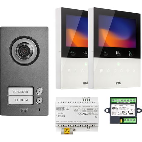 Grothe 2VOICE Comfort Plus Set, SET 1784/726, Transfert d'appel, compatible Smart Home, 74712